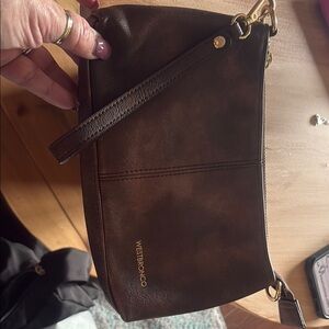 Westbronco Brown Wristlet